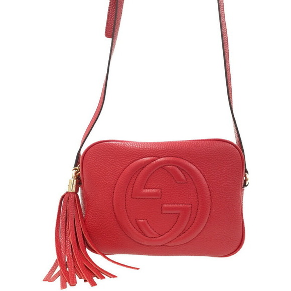 Gucci Bag Bag Leather Shoulder Soho Disco - Picture 1 of 8